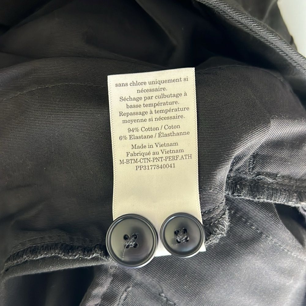 NWOT Everlane The Performance Chino | Uniform Athletic Fit Black Size 36 X 30 - Picture 7 of 12